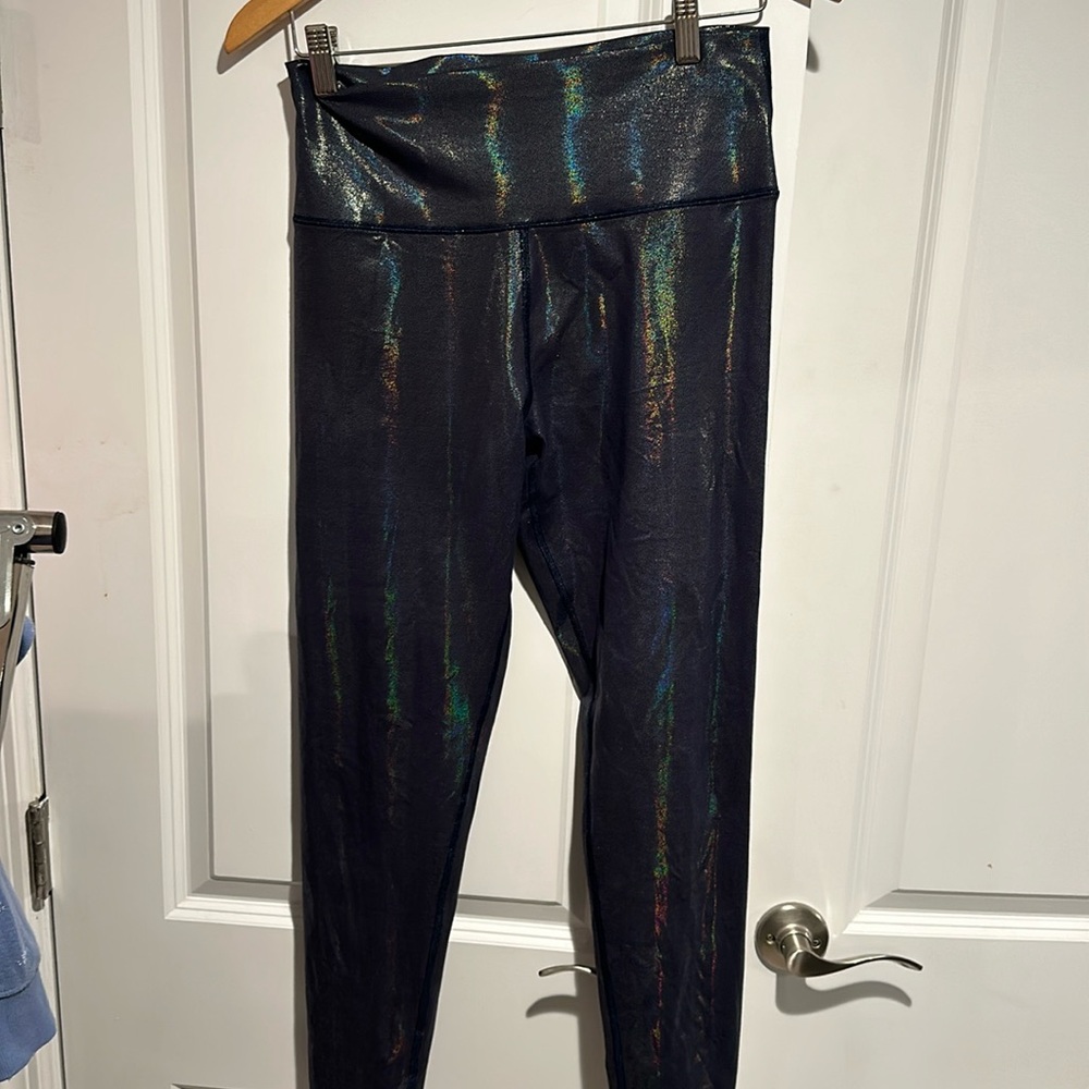 Aerie Rainbow Shimmer Legging Size Large
